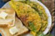 Egg Omelette With Bread Or Parotta