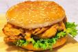 Tasty Crispy Chicken  Burger