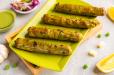 Vegetable Chilli Cheese Seekh Kabab