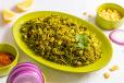 Corn Palak Pulao