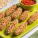 Vegetable Sesame Fingers With Schezwan Sauce