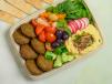 Falafel and Hummus Plate