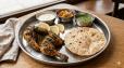 Chicken Charcoal with Chapati (Half)