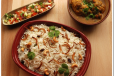 Ghee Rice With Chicken Curry