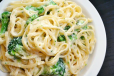 Brocco Alfredo Pasta
