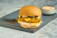 Crispy Cheese Chicken Burger