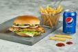 Grilled Chicken Burger Combo