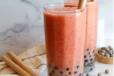 Strawberry Boba Smoothie