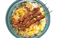 Mutton Tikka With Rice