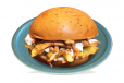 Cheesy Shawarma Burger