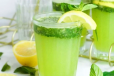 Fresh Lemon Mint Juice