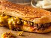 Minced Meat With Hummus Sandwich