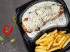Cordon Bleu With French Fries