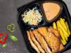Chicken Scallops With French Fries
