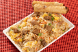 Chinese Combo 2 With Beef Fried Rice