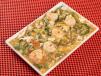 Ampalaya Con Hipon With Rice