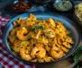 Farfalle gamberi e Zucchini Aurora