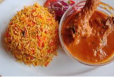 BIRIYANI RICE WITH CHICKEN CURRY COMBO