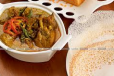 3 APPAM WITH CHICKEN CURRY COMBO