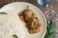 kallappam 3 with varutharacha chicken curry