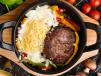 Beef Burger Sizzling W/Cheese