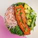 CALI-Hot Teriyaki Salmon Poke Bowl