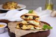 Mushroom, Olives and Cheese Quesadillas (Veg)