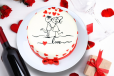 Layla and Qais Cake