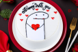 Flork Valentine Cake