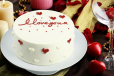Red Heart  Cake Delight