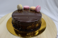Chocolate Macaron Cake
