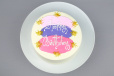 Magenta Birthday Cake