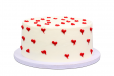 Red Heart Cake