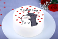 Togetherness Cat Cake
