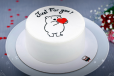 Bear Heart Cake