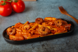 Mix Sauce With Shrimps Pasta