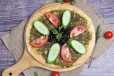 Zaatar With Vegetables