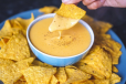 Nachos With Cheesy Dip