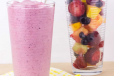 Fruit Salad Ice Cream Milk Shake