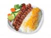 Iranina Beef Kofta With Rice And Salad