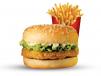 Chicken Burger And Fries