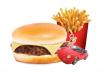 Kids Beef Burger ِAnd Fries