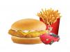 Kids Chicken Burger And Fries
