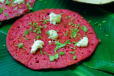 Egg Beetroot Dosa