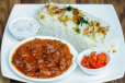 Ghee riceandbeef; curry