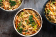 Sauerkraut Rice Noodles Vegetarian