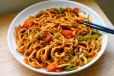 Pickled Pepper Rice Noodles Vegetarian