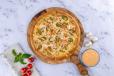 Chicken Tikka and Mushroom Pizza - 12 inches
