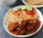 Poratta + Beef Curry