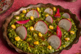 Lehsuni Palak Paneer